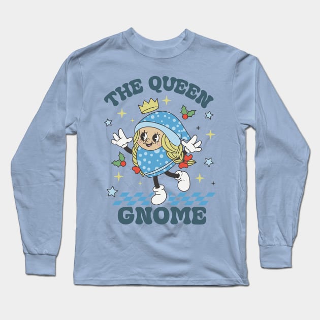 the queen gnome Long Sleeve T-Shirt by dadan_pm